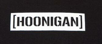 Hoonigan Logo T Shirt Hrd Burst