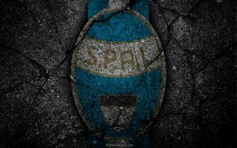 Wallpaper Spal Logo Art Serie A Soccer Football