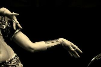 Belly Dancer Dancing Dance Art Wallpaper
