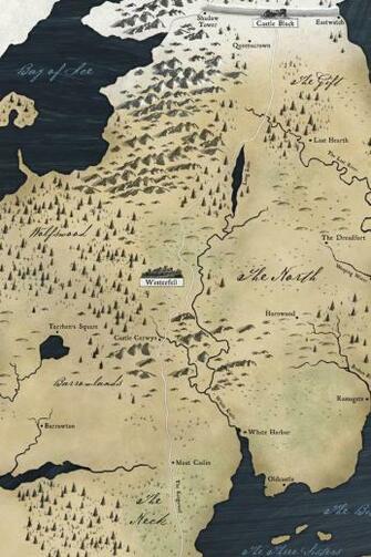 Map Of Westeros Wallpaper For iPhone