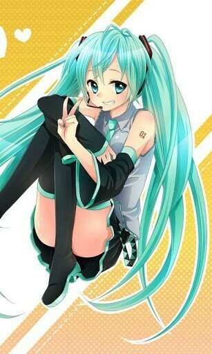 Bigger Hatsune Miku Wallpaper For Android Screenshot