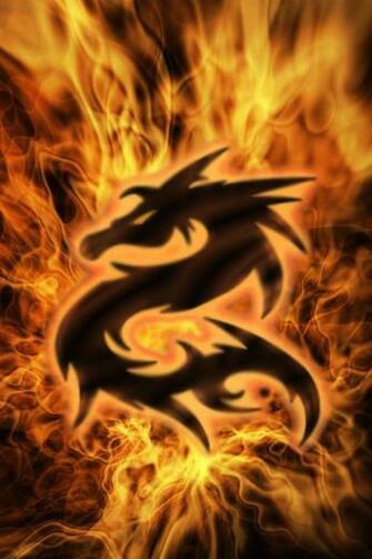 Fire Dragon iPhone Wallpaper HD