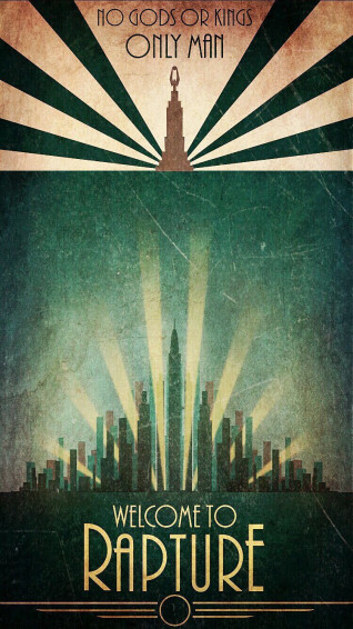 Bioshock Phone Wallpaper Art Artwork