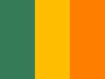 Resolution Amazon Amber And Orange Solid Three Color Background