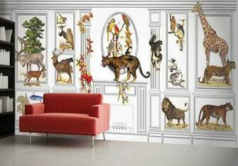 This Wild Wallpaper Turns Your Home Into A Natural History Museum