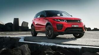 Image Land Rover Evoque Red Auto