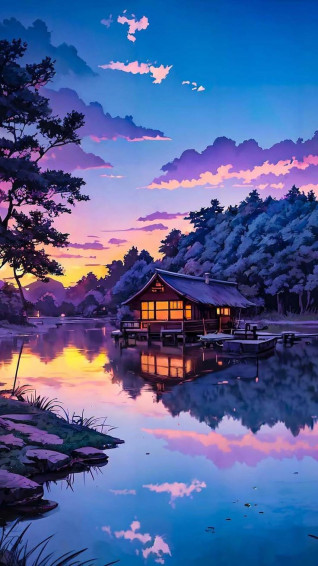 Lake House iPhone Wallpaper HD