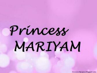 Name Wallpaper Mariyam Urdu Meaning