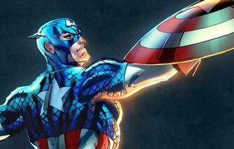 Wallpaper Captain America Trading Card Steam