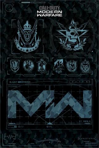 Call Of Duty Modern Warfare Fractions Maxi Poster