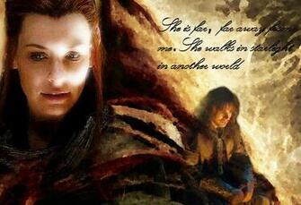Kili And Tauriel By Violadwarf