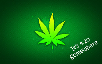 Marijuana Leaf Wallpaper
