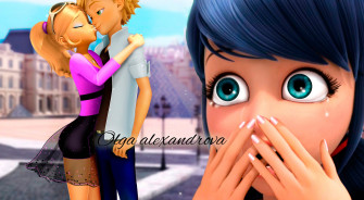 Miraculous Ladybug Romantic Fan Art Wallpaper