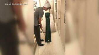 Teenage Golfer Performs Amazing Trick Shot Video Abc News