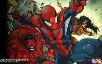 Spider Woman Marvel Comics Spiderman Spiderwoman Wallpaper Background