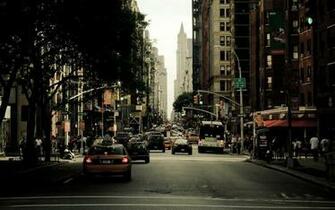 New York City Street Wallpaper