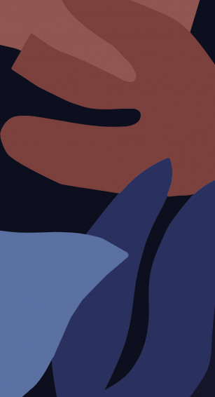 Pixel Abstract Leaf Dark Mode 6rwr2qciutwzdwwp Wallpaper