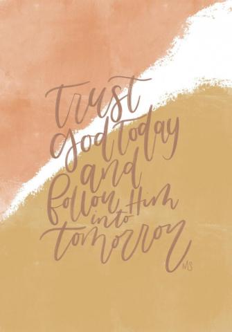 Trust God Background Bible Verse Christian