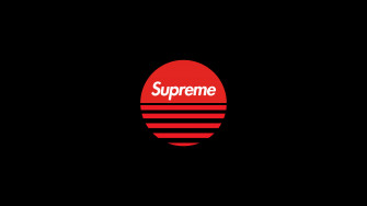 Supreme Sun 8k Wallpaper HD Logo 4k Image