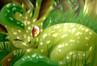 Cute Leafeon Wallpaper By Skittystrawberries