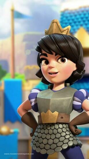 Princess Pose Clash Royale Wallpaper Kingdom