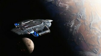 Deep Space Nine Star Trek Futuristic Television Sci Fi Spaceship