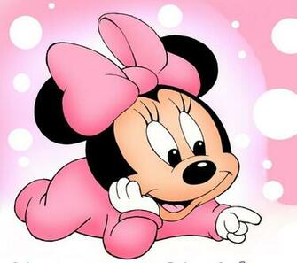 Baby Minnie Mouse Cute Disney Clip Art Characters