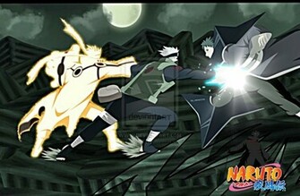 Photo Obito Vs Kakashi Kids Image