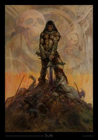 Frank Frazetta Fantasy Widescreen Wallpaper Image