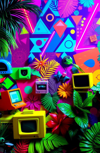 80s Aesthetic Wallpaper