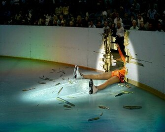 Ice Skating Is Moving On By Using Skates It Can Be Done For A