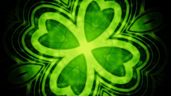 Shamrock Background Wallpaper