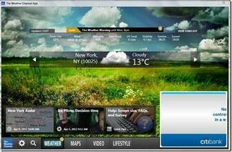 Weather Channel Desktop