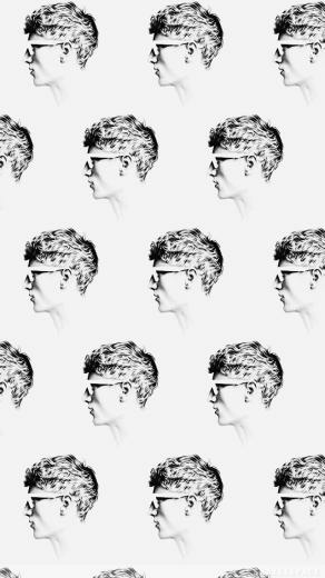 Hipster iPhone Background