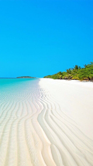 Beach White Sand Wallpaper For Android