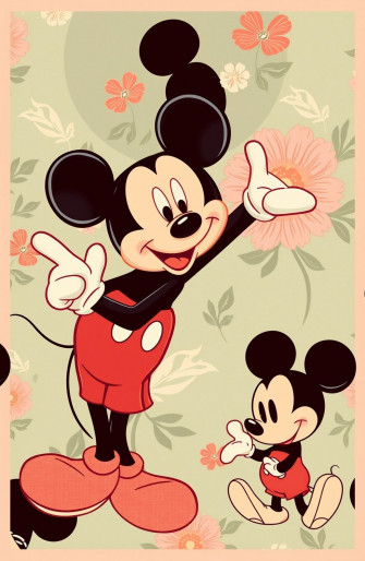 Vintage Mickey Mouse Wallpaper