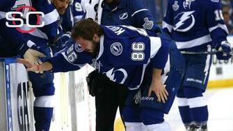 Lightning S Nikita Kucherov Exits Game With Apparent Upper Body