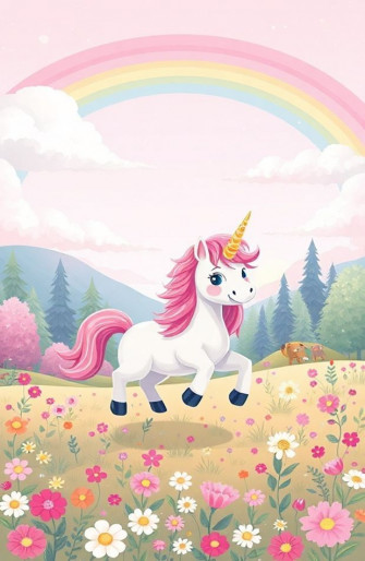 Cute Unicorn Wallpaper