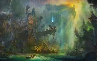 Castle In The Sky Wallpaper Fantasy