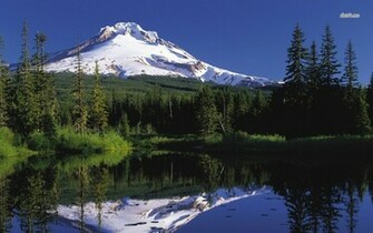 Mount Hood Oregon Wallpaper Nature