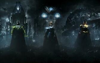 Wallpaper Batman Superman Supergirl Warner Bros Interactive