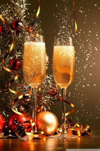 Merry Christmas And Happy New Year 4k HD Desktop Wallpaper