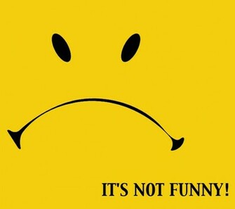 Angry Smiley Face Android Wallpaper