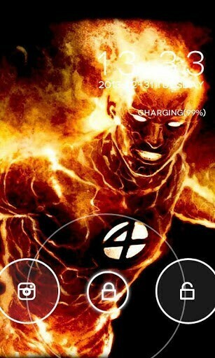 Human Torch Go Locker App For Android