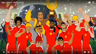 Supa Strikas Fictional Characters Powered