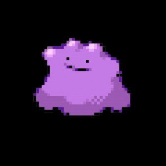 Purple Slime Pok Mon Ios Widget Wallpaper