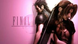 Crisis Core And Aerith Gainsborough Final Fantasy Vii