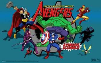 Avengers Cartoon Wallpaper