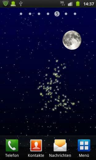 Interactive Firefly Wallpaper Screenshot