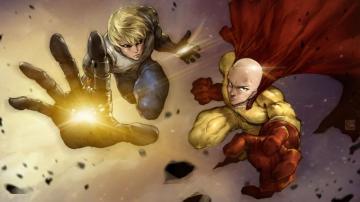 Saitama And Genos One Punch Man 8k Wallpaper